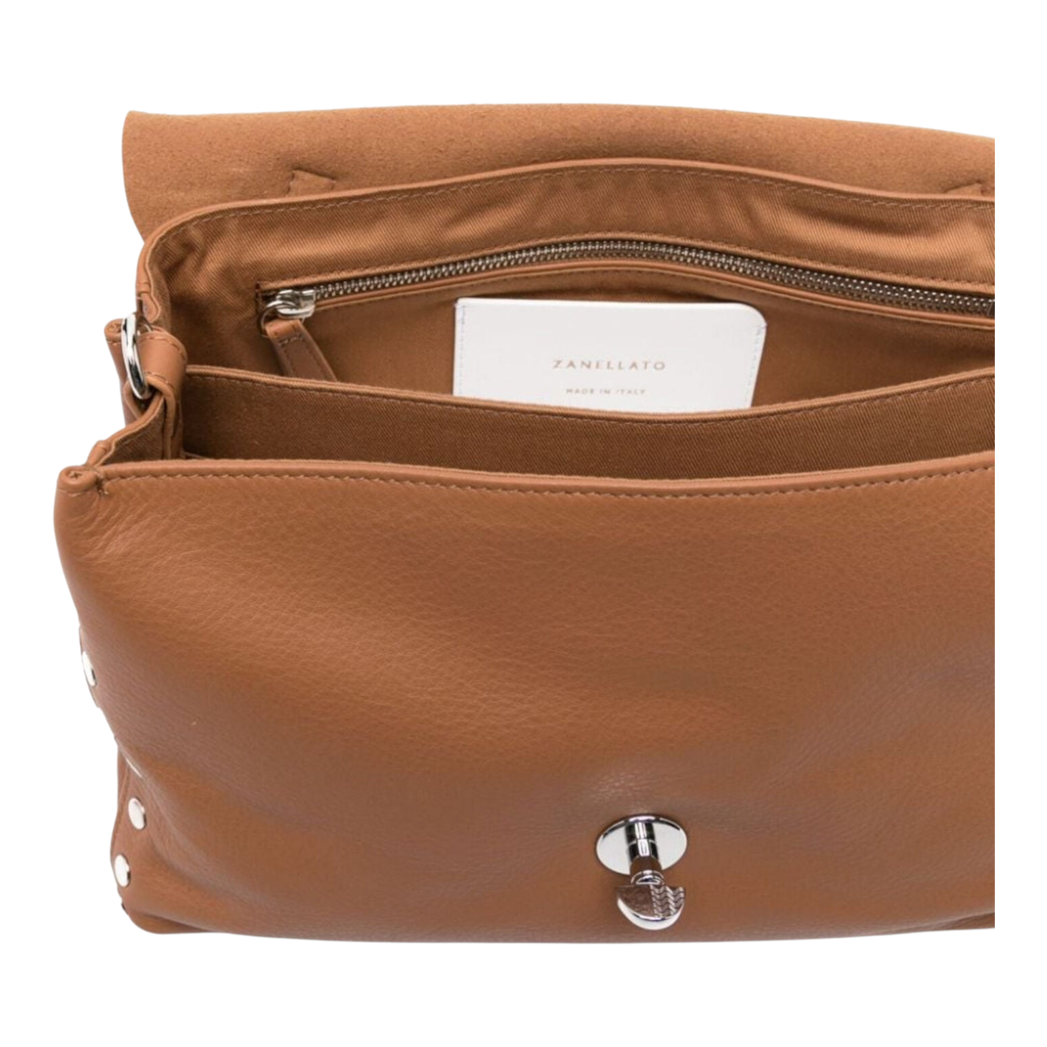 Zanellato | Borsa Postina Nodo Knot Caramello M