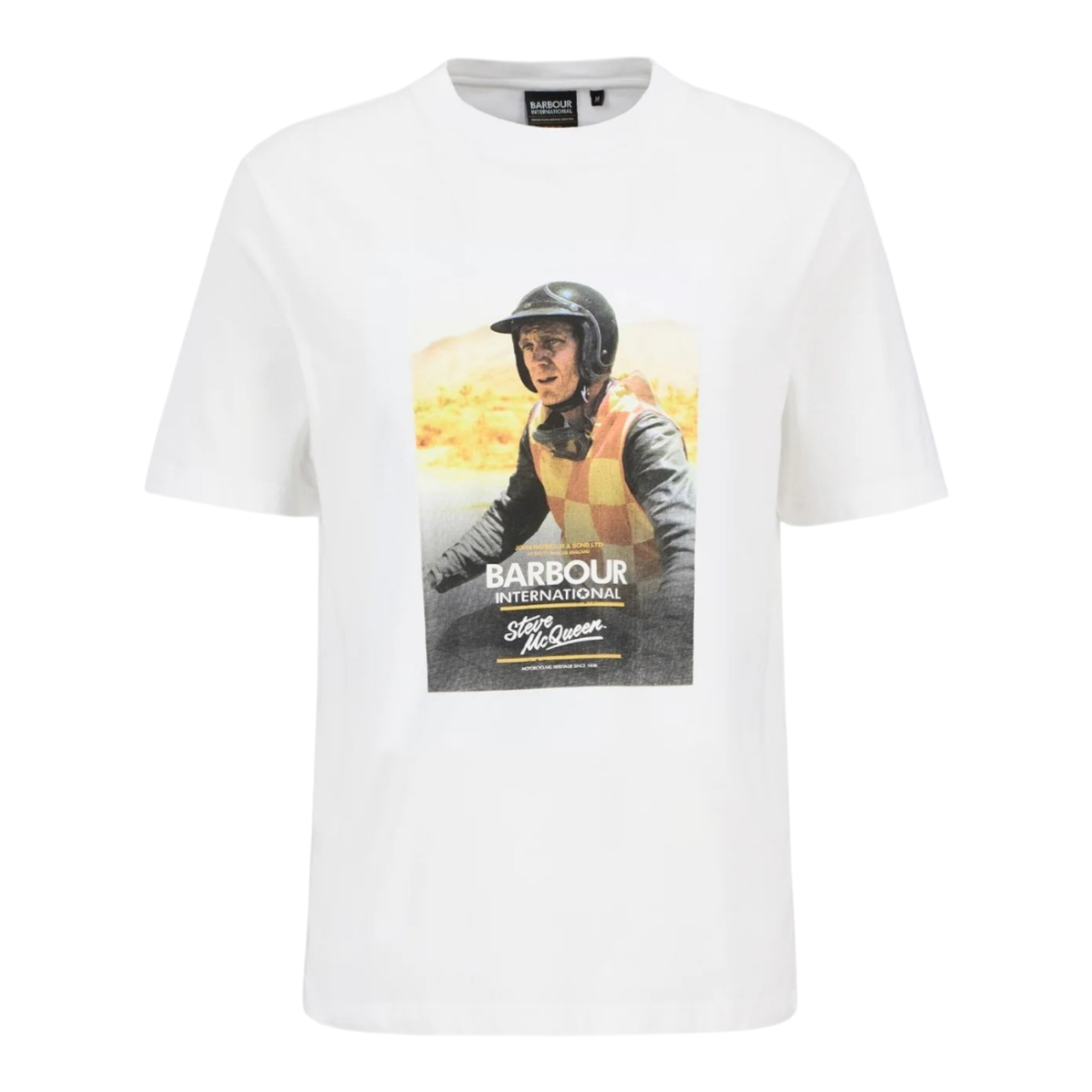 Barbour | T-shirt in Cotone Steve McQueen Legend