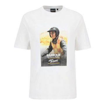 Barbour | T-shirt in Cotone Steve McQueen Legend
