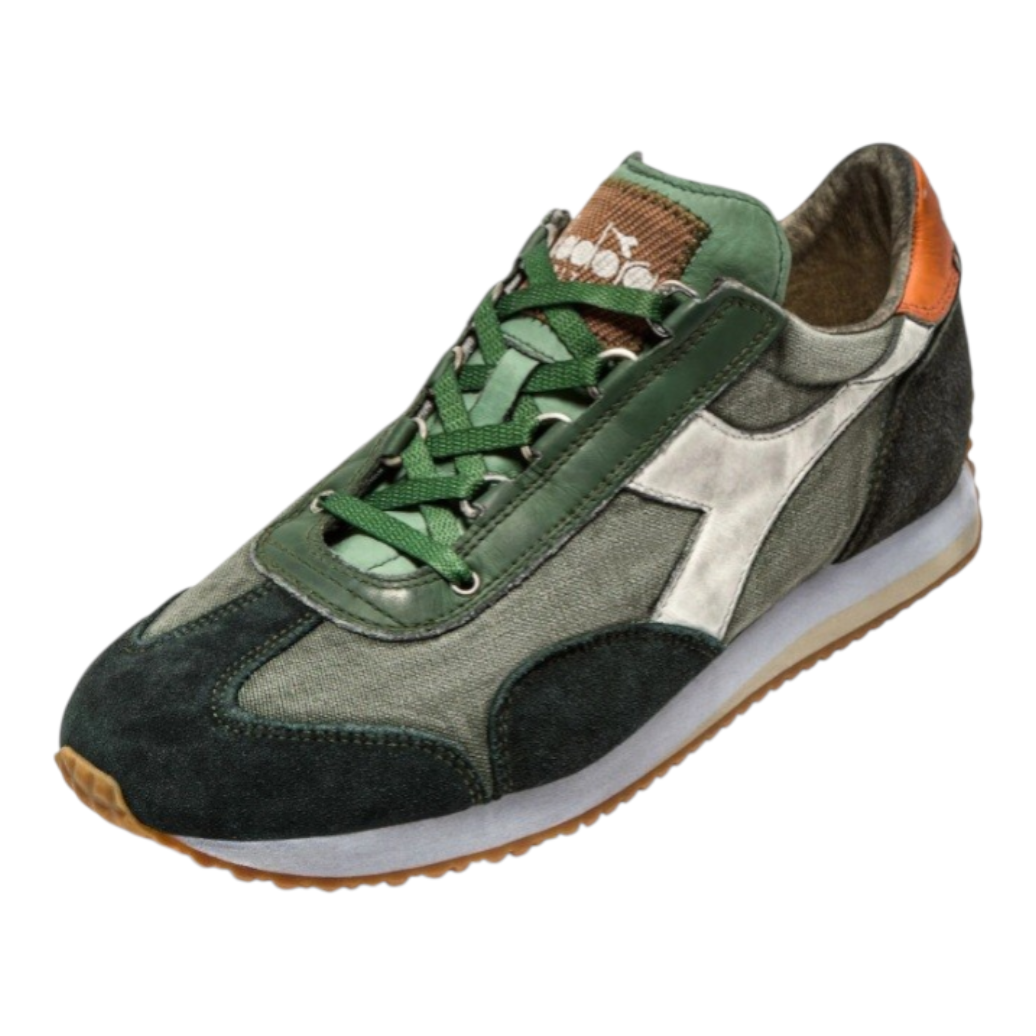 Diadora Equipe H dirty Stone Wash |  Sneaker in Pelle, Canvas e Suede