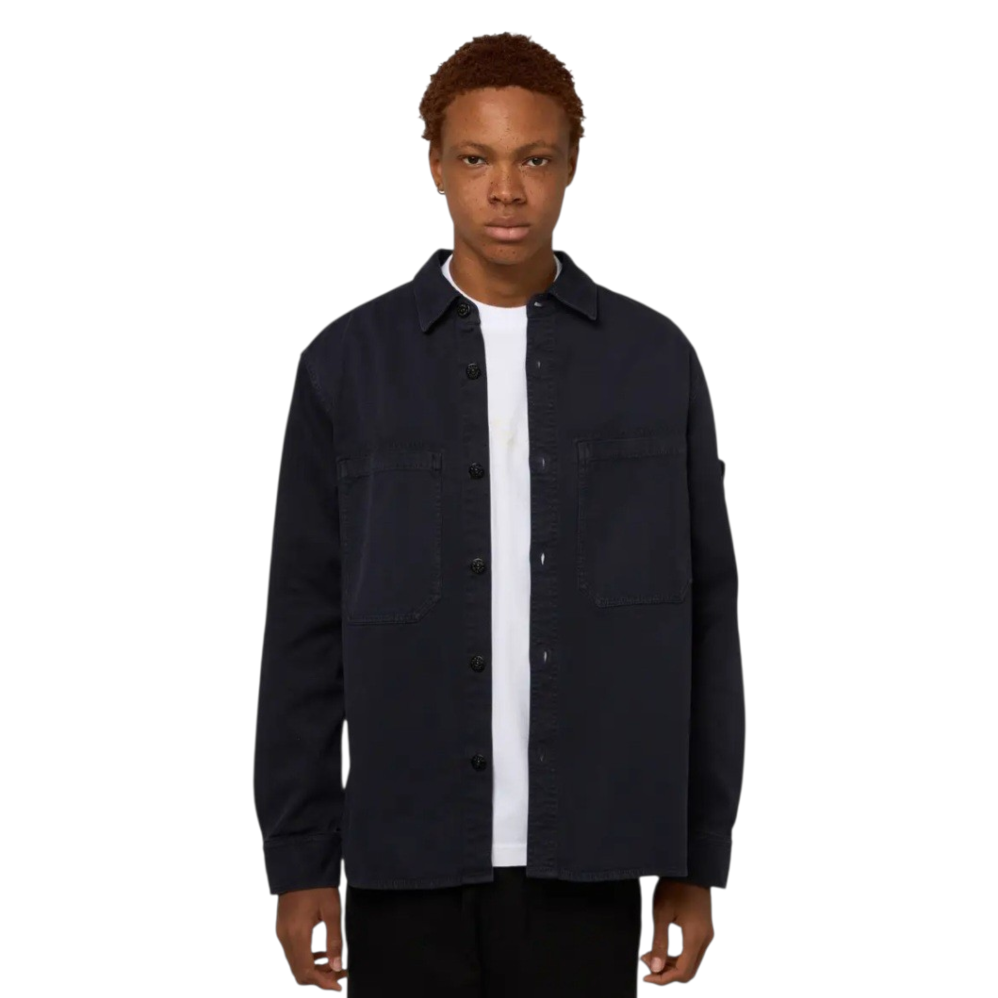 Stone Island | Overshirt Organic Panama Cotton 'Old' Effect