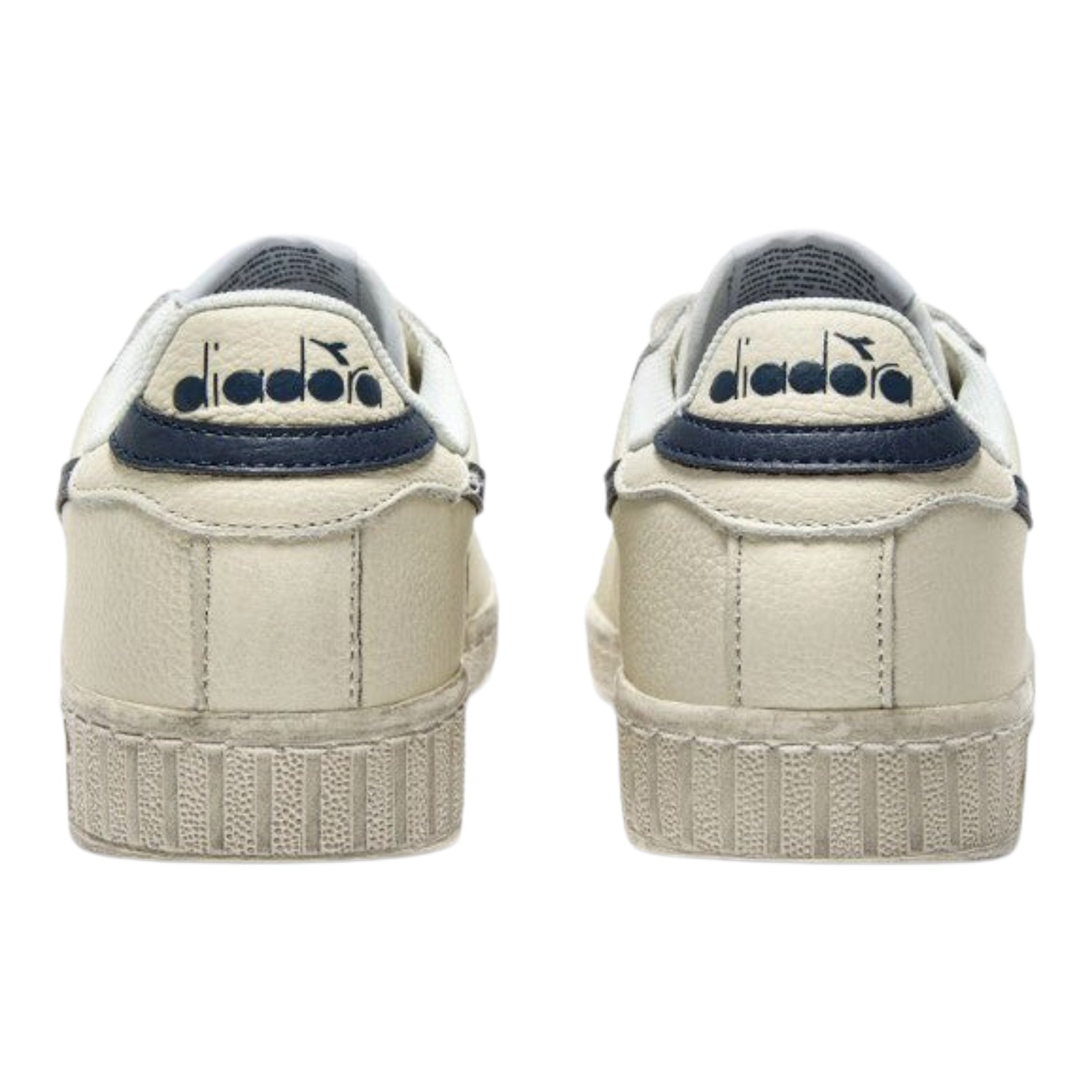 Diadora | Sneaker in Pelle - Banda laterale Blu navy