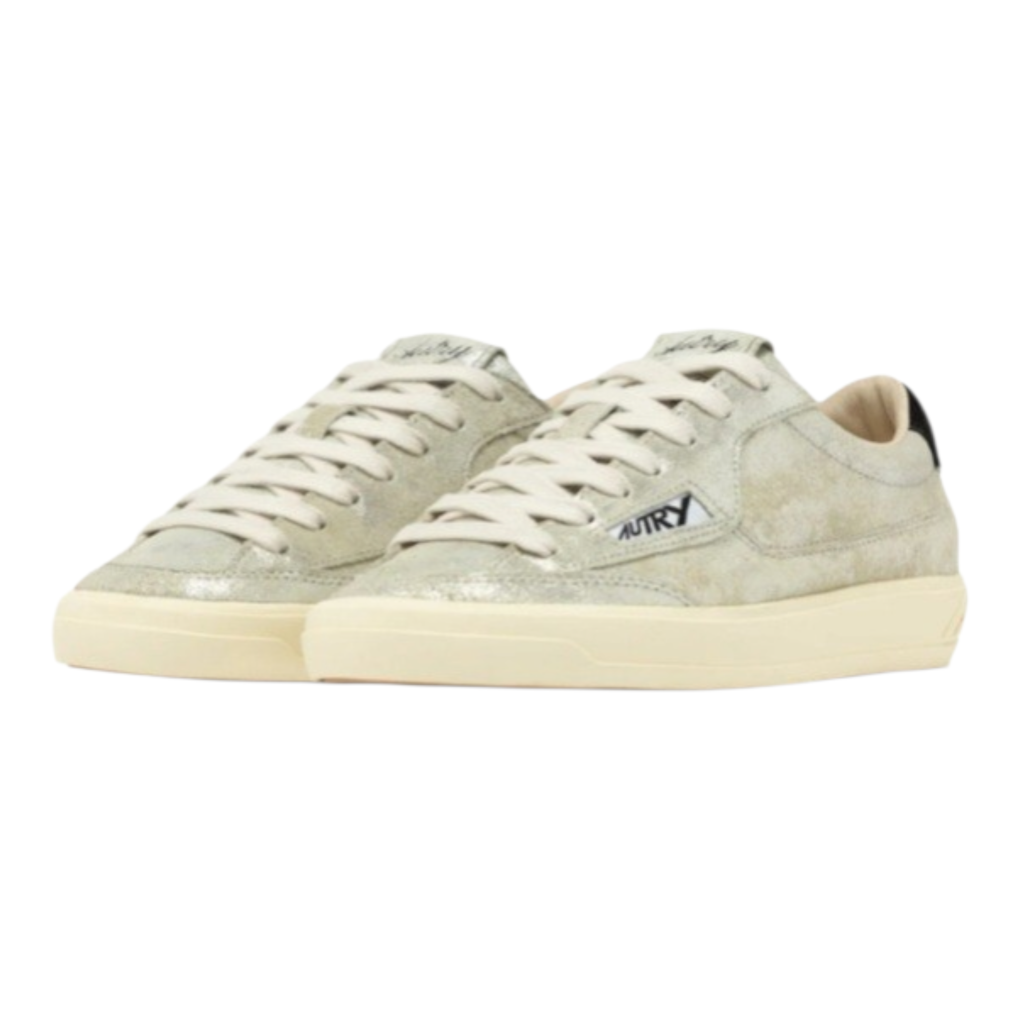 Autry Windscape | Sneakers in Pelle Glitter e Suede