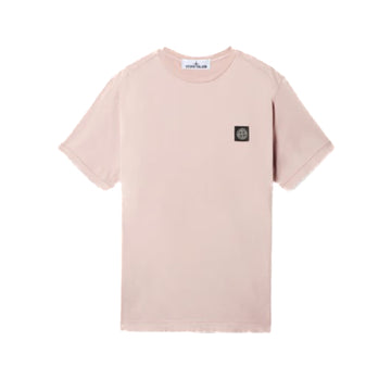 Stone Island | T-shirt vestibilità slim rosa antico 24113