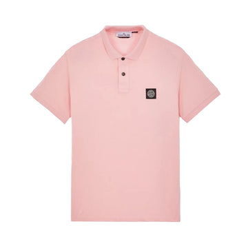 Stone Island | Polo in cotone rosa 2SC17