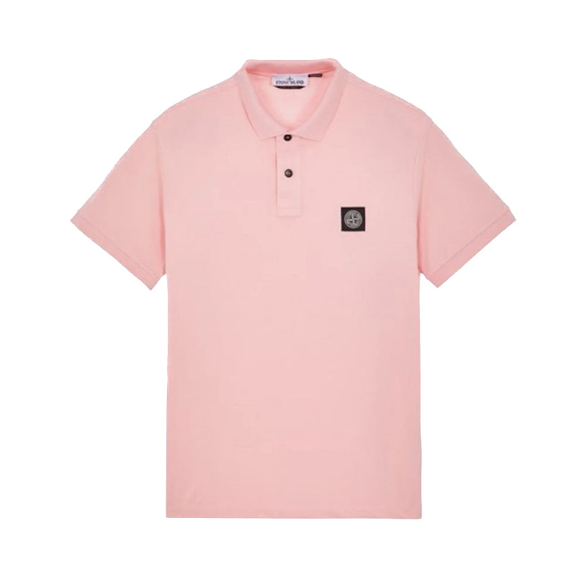 Stone Island | Polo in cotone rosa 2SC17