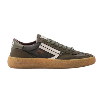Puraai | Sneakers PU101V-076 - Verde Militare Mesh e Suede