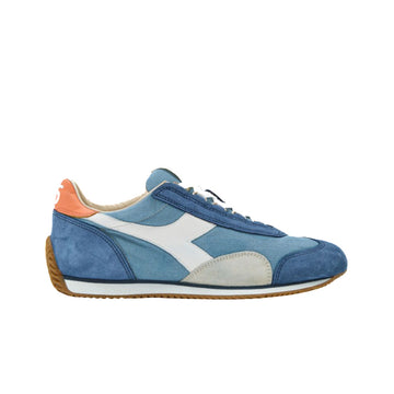 Diadora | Equipe H canvas stone wash azzurre e blu