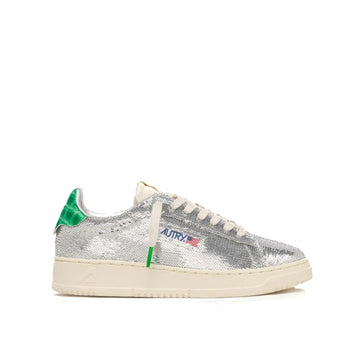 Autry | TI01 Dallas Pailettes/Cro Silver e Verde