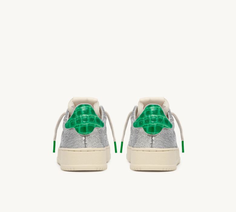 Autry | TI01 Dallas Pailettes/Cro Silver e Verde