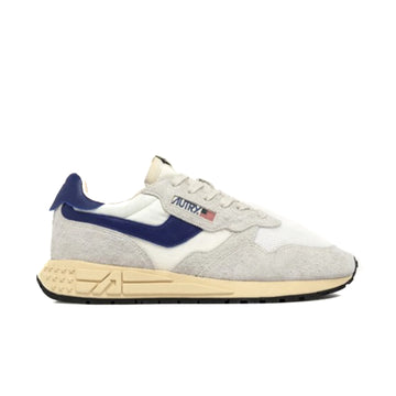 AUTRY | UT01 Sneakers Reelwind low in nylon e suede bianco e blu scuro
