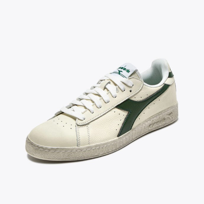 Diadora | Game L low waxed bianche e verdi