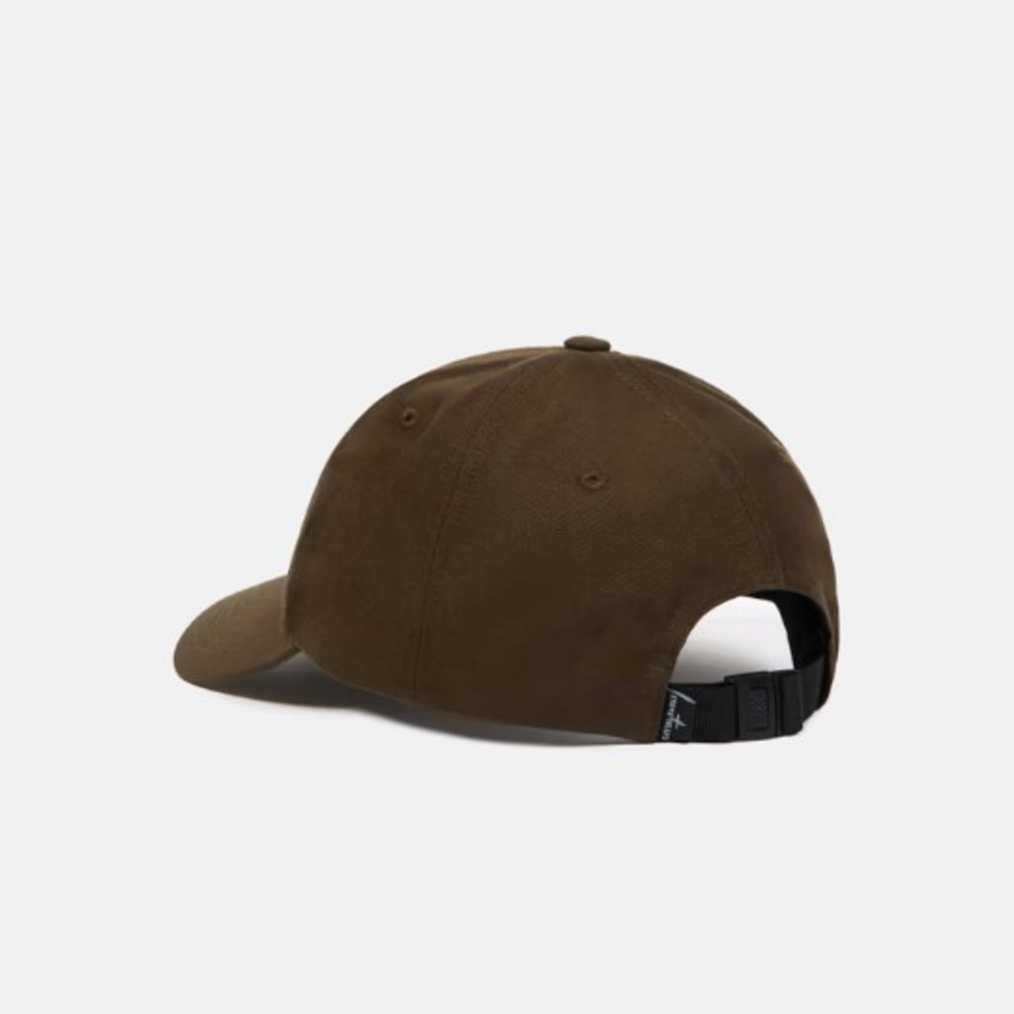 Stone Island | Cappellino con ricamo Compass e cursore regolabile verde militare 9100996